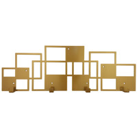 Вішалка Настінна 50см х 17см Glozis Bau Bronze H-075