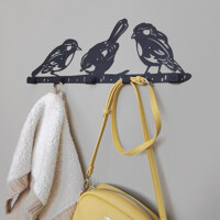 Вішалка Настінна 50см х 16см Glozis Birds H-066