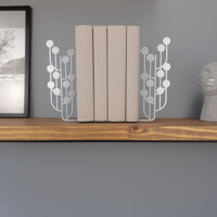 Тримачі для Книг Glozis Dots Silver G-058 30 х 20 см