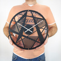 Годинник Настінний 35см х 35см Glozis Line B-035