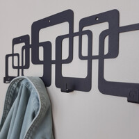 Вішалка Настінна 50см х 17см Glozis Quadro H-070