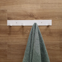 Вішалка Настінна 40см х 5см Glozis Urban White 40 H-104