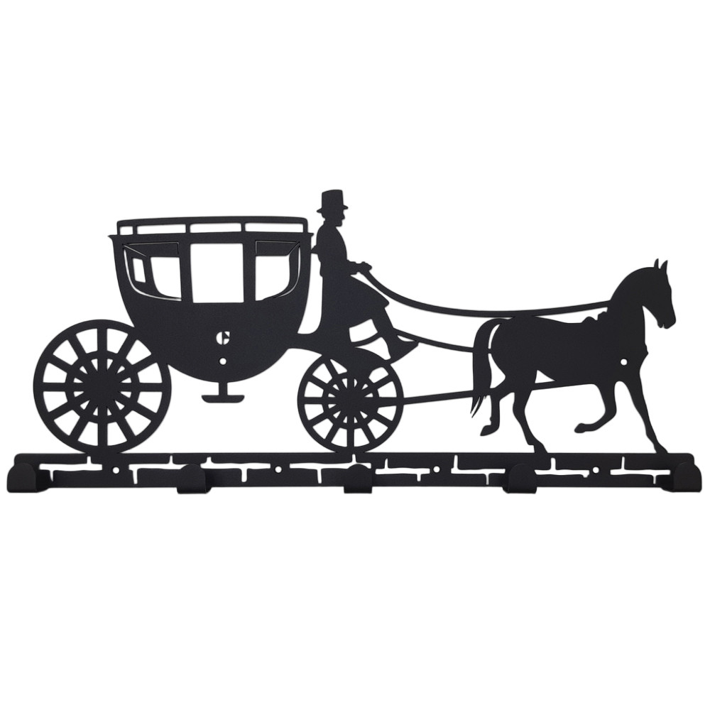 Вішалка Настінна 52см х 22см Glozis Carriage H-055