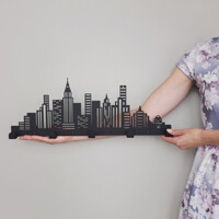 Вішалка Настінна 50см х 18см Glozis City H-053