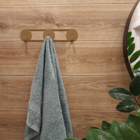 Гачки Настінні 25см х 5см Вышалка Glozis Orbis Bronze H-081