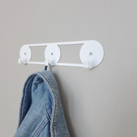 Гачки Настінні 25см х 5см Вышалка Glozis Orbis White H-080