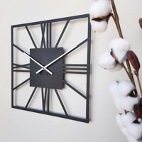 Годинник Настінний 35см х 35см Glozis New York Black B-024