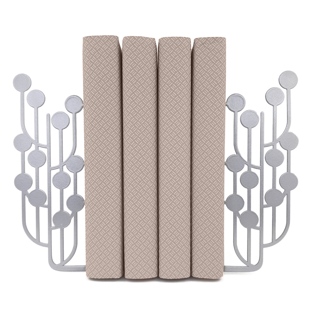 Тримачі для Книг Glozis Dots Silver G-058 30 х 20 см