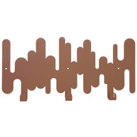 Вішалка Настінна 37см х 13см Glozis Rhythm Ochre H-100