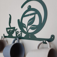 Вішалка Настінна 40см х 22см Glozis Tea H-028