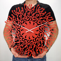 Годинник Настінний 50см х 50см Glozis Harmony B-012