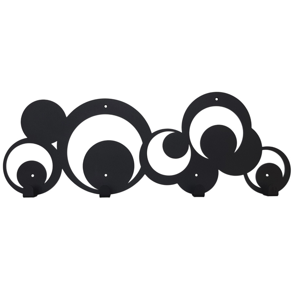 Вішалка Настінна 50см х 18см Glozis Disco H-072