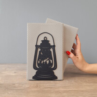 Тримач для Книг Glozis Kerosene Lamp G-096 17 х 12 см