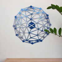 Годинник Настінний 50см х 50см Glozis Space B-007