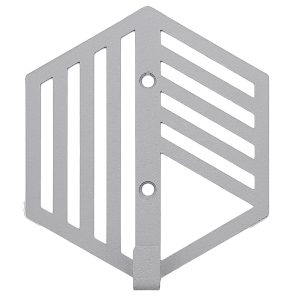 Гачок Настінний 10см х 9см Glozis Nod Grey H-094