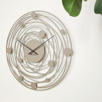 Годинник Настінний 50см х 50см Glozis Solar Beige B-044