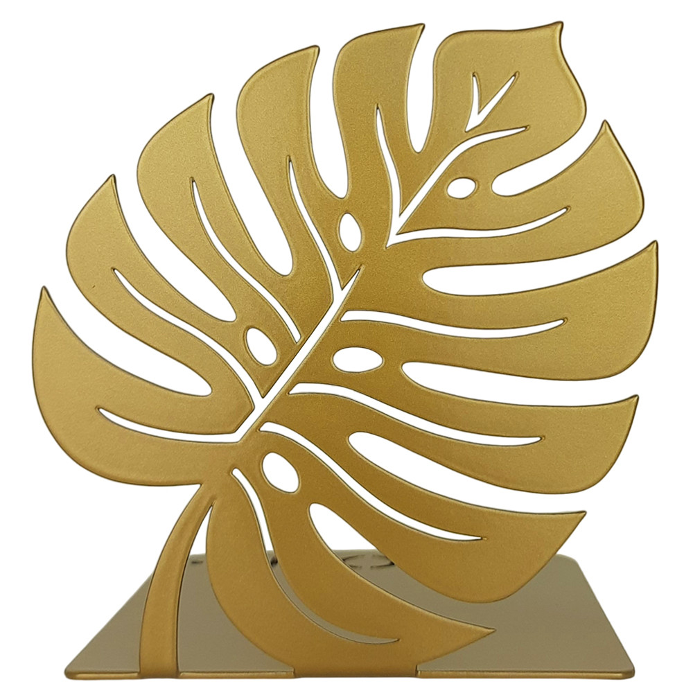 Держатель для книг Glozis Monstera Leaf Bronze G-077 13 х 14 см