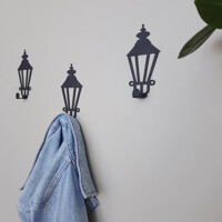 Гачок Настінний 13см х 7см Glozis Lamppost H-022