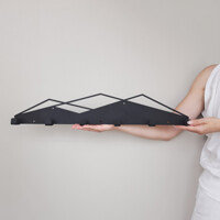 Вішалка Настінна 60см х 11см Glozis Mountain H-107