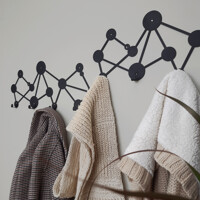 Вішалка Настінна 50см х 21см Glozis Dots H-068