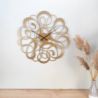 Годинник Настінний 50см х 50см Glozis Freya Bronze B-037