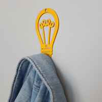 Гачок Настінний 12см х 8см Glozis Lamp H-029