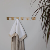 Гачки Настінні 25см х 5см Вышалка Glozis Kanto Bronze H-085