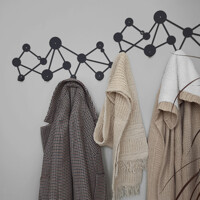 Вішалка Настінна 50см х 21см Glozis Dots H-068