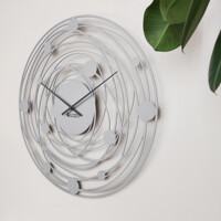 Годинник Настінний 50см х 50см Glozis Solar Grey B-046