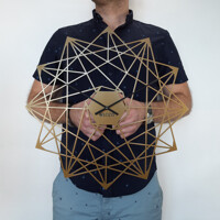 Настенные Часы 50см х 50см Glozis Star B-018