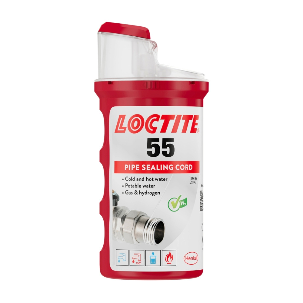 Герметик різьбових з'єднань ущільнююча нитка Loctite 55 (160м)