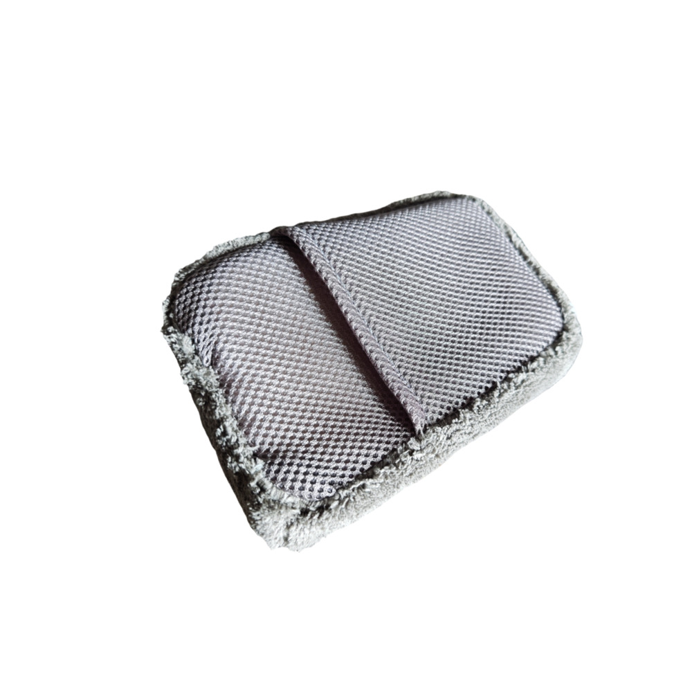 Губка флісова мочалка з кишенею для миття та полірування автомобіля
