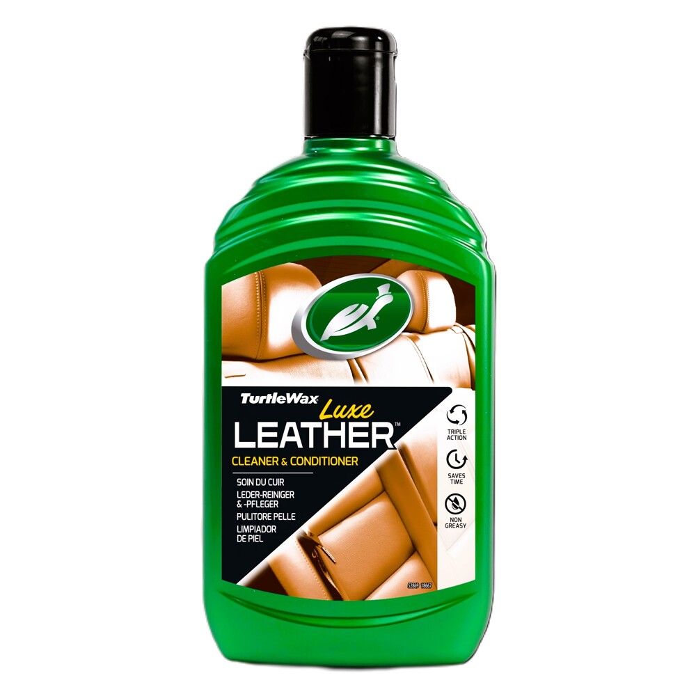 Очисник та кондиціонер шкіри Turtle Wax Luxe Leather, 500 мл