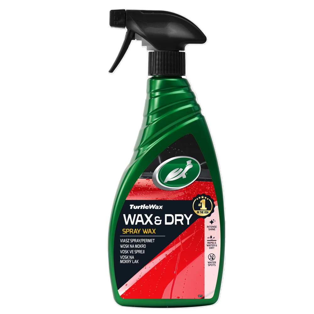 Поліроль для вологого кузова Turtle Wax Wax & Dry, 500мл