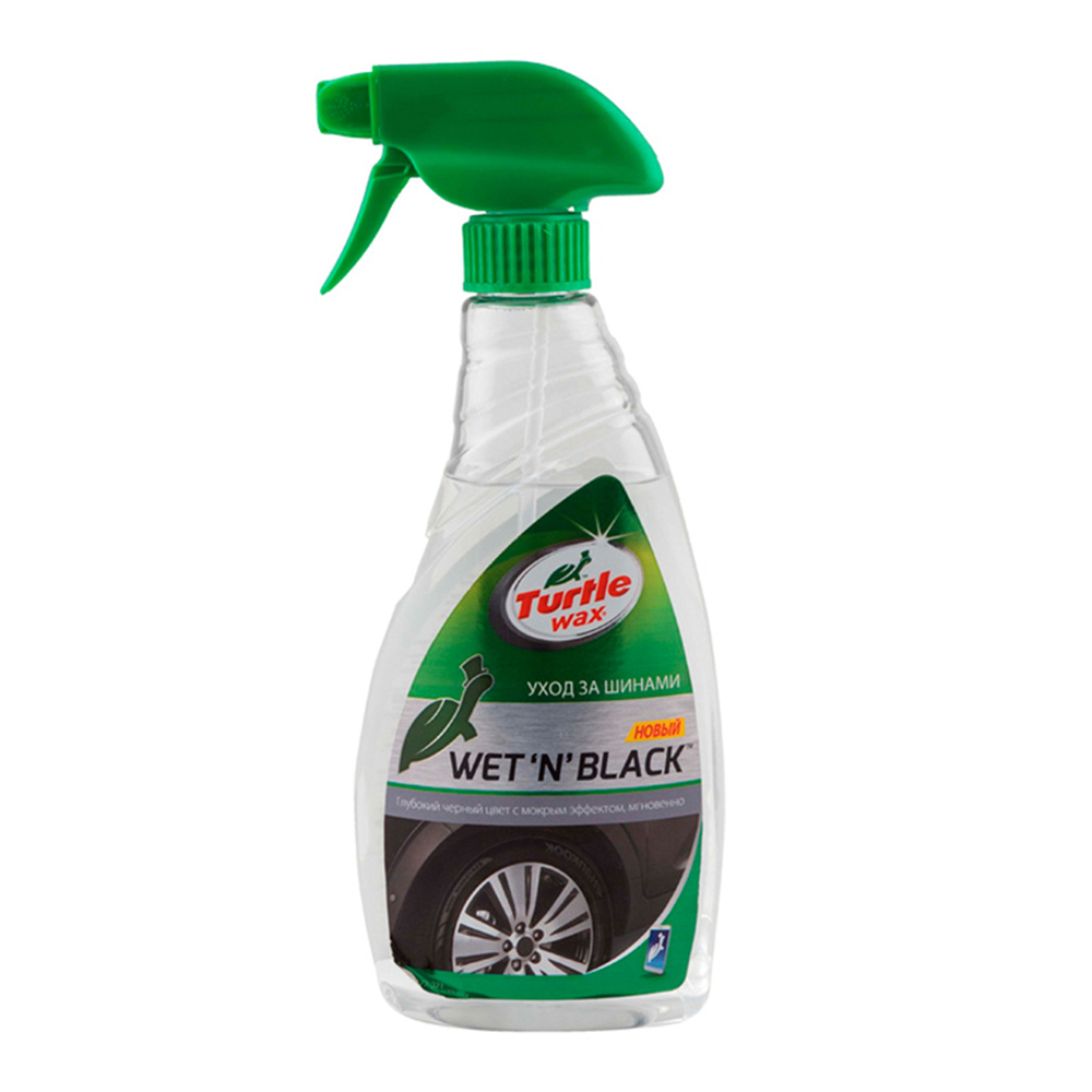Поліроль для шин Turtle Wax Wet-n-Black, 500 мл