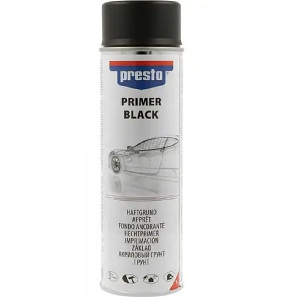 PRESTO Грунт стандартний акриловий чорний 500мл