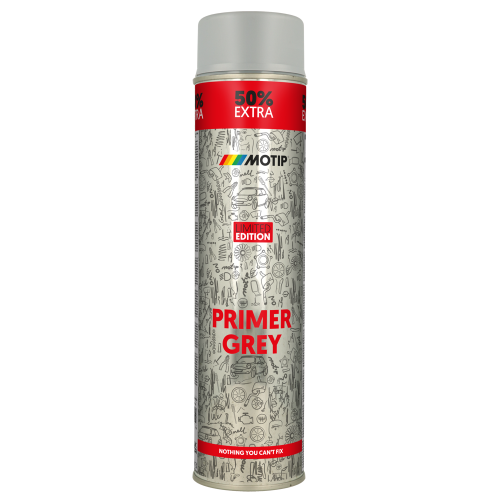 Грунт аерозольний акриловий стандартний “Special Edition” сірий Motip 600 мл