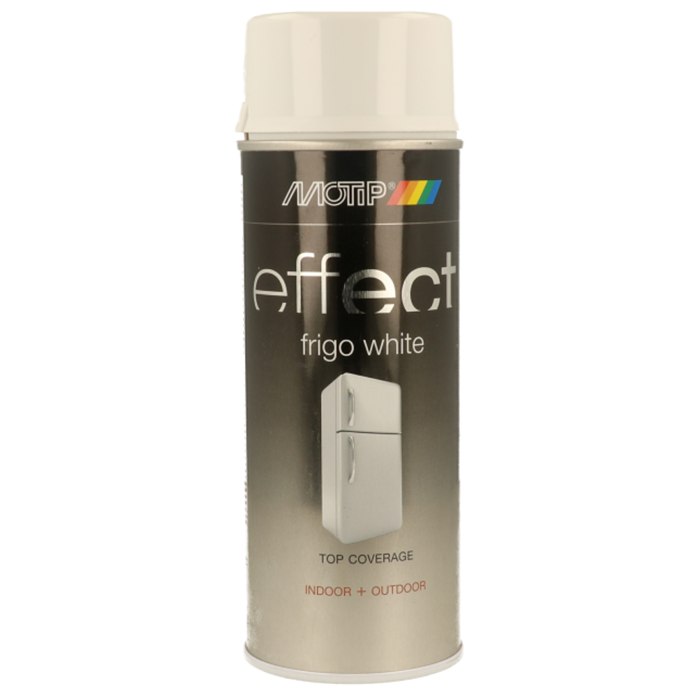 Емаль аерозольна для відновлення побутової техніки Motip Deco Effect біла 400 мл