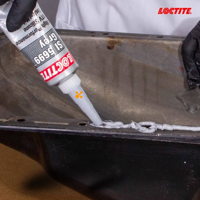 Герметик Loctite SI 5699 80мл сірий нейтральний силіконовий для фланцевих з'єднань маслостійкий високотемпературний Henkel