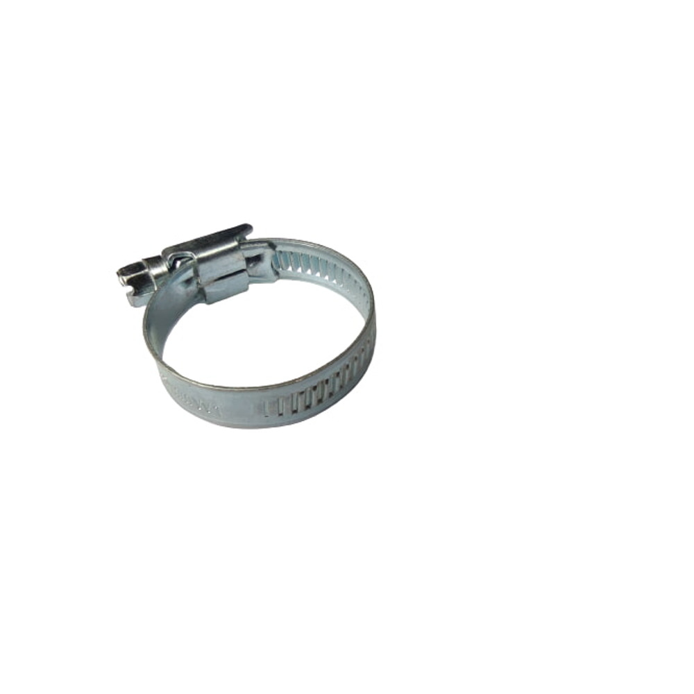 Хомут сталевий черв'ячний 20-32 W1 сталь оцинкована DIN3017-1