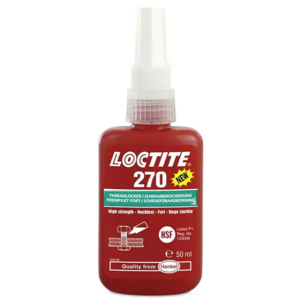 Фіксатор різьбових з'єднань високої міцності Loctite 270 50мл