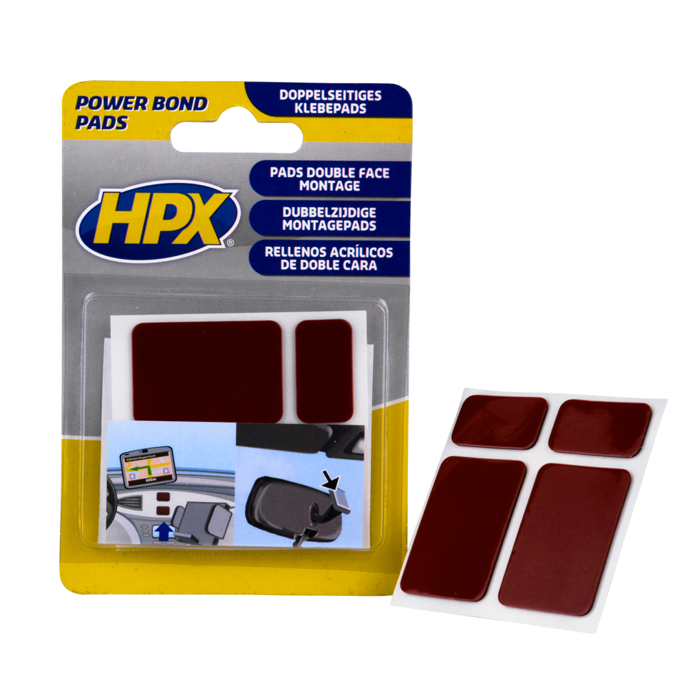 Двостороння стрічка POWER BOND стікери чорна