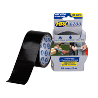 Армована стрічка HPX 6200 48мм x 5м чорна
