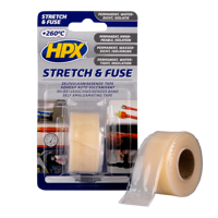 Самовулканізуюча стрічка Stretch&Fuse 25мм х 3м прозора