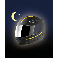 Стрічка для маркування REFLECT TAPE 19мм х 1.5м жовта