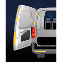 Стрічка для маркування REFLECT TAPE 19мм х 1.5м жовта