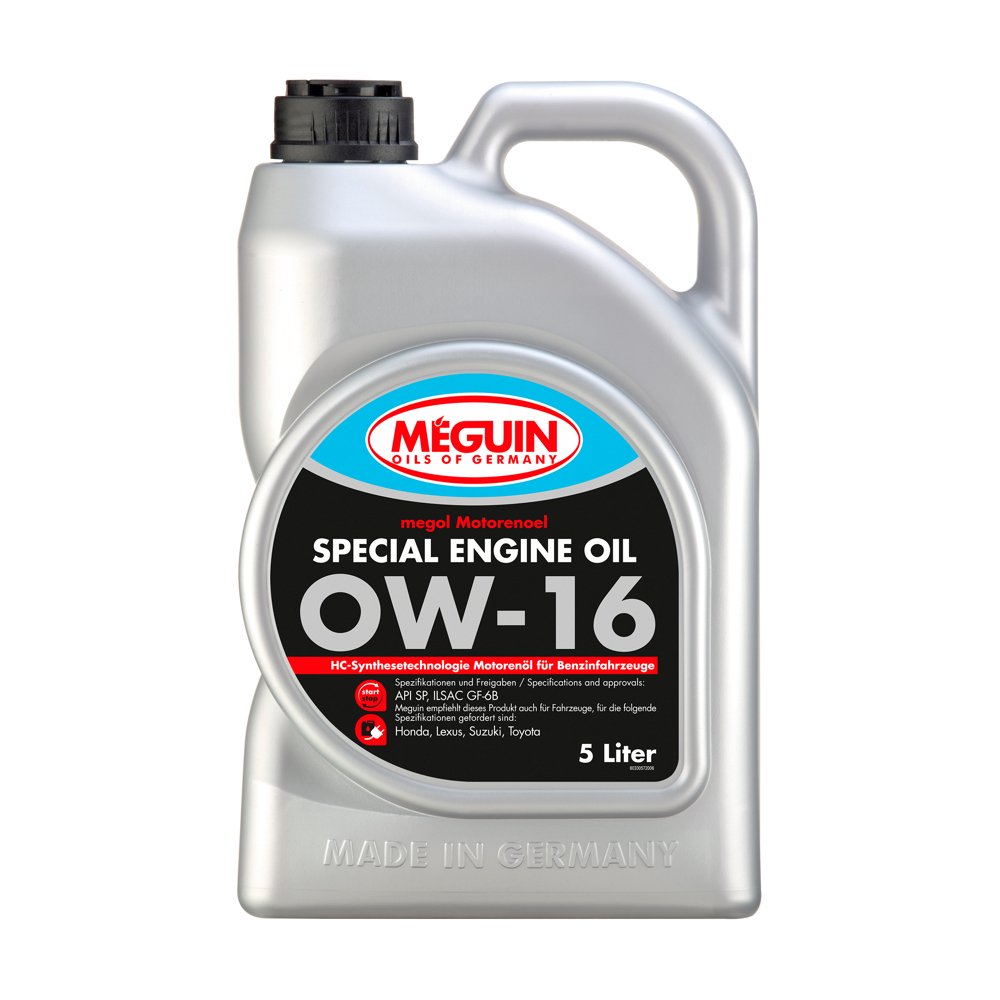 Моторна олива Meguin Special Engine Oil SAE 0W-16 5л