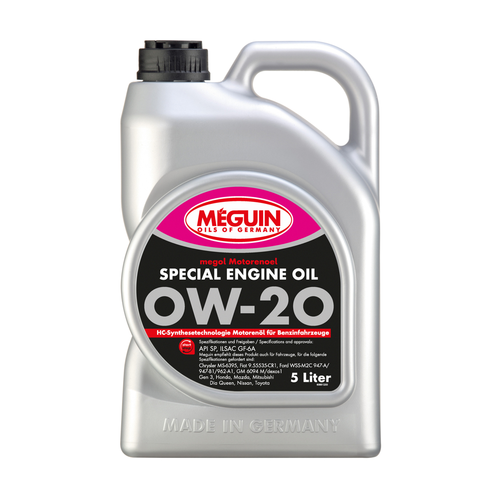 Моторна олива Meguin Special Engine Oil SAE 0W-20 5л