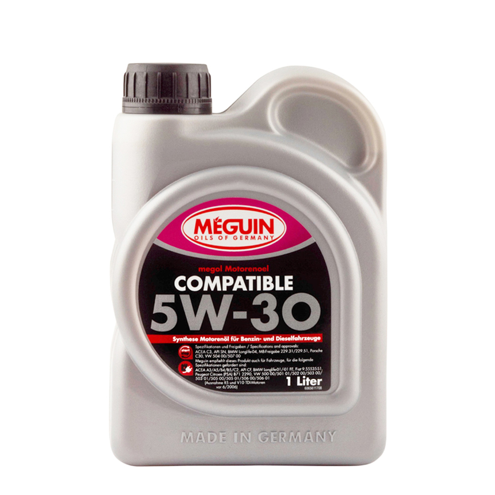 Моторна олива Meguin Compatible SAE 5W-30 Plus, 1 L