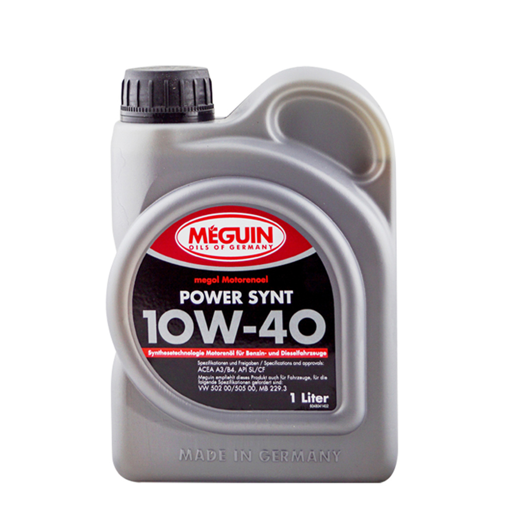 Моторна олива Meguin POWER SYNT SAE 10W-40, 1 L